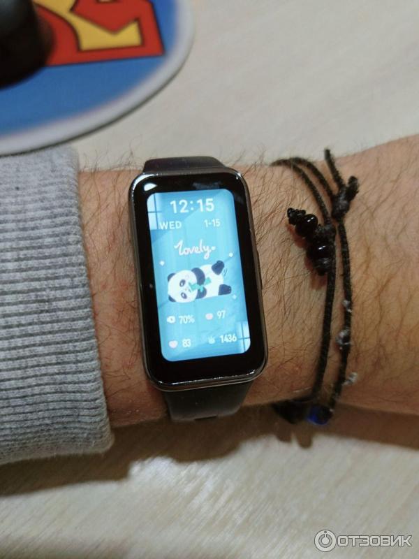 Huawei Band 9 выбор экрана