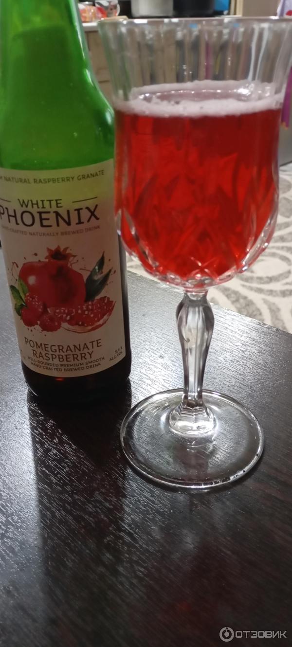 Медовуха Cider House WHITE PHOENIX Гранат-малина фото