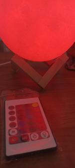 Светильник 3D Print Moon Lamp "Луна" фото