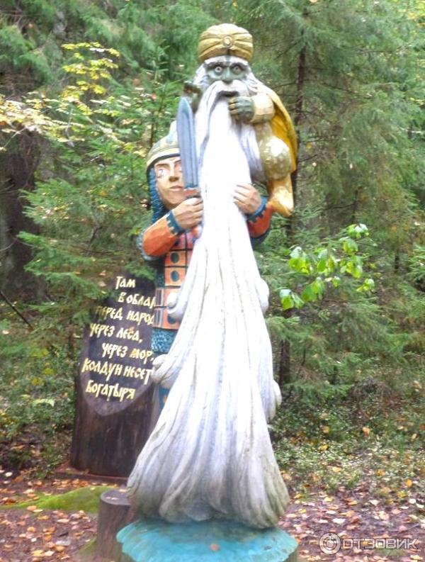 Сказачная тропа Лукоморье (Россия, Верхние Мандроги) фото