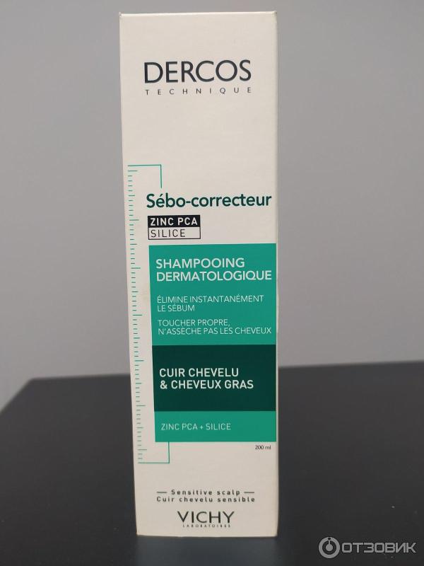Шампунь Vichy Dercos против перхоти для чувствительной кожи головы фото