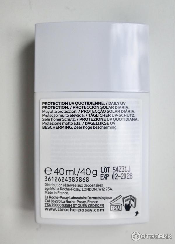 Легкий солнцезащитный флюид для лица La Roche-Posay Anthelios Uvair SPF50PA фото