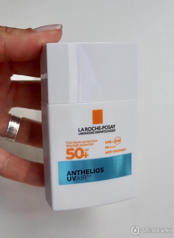 Легкий солнцезащитный флюид для лица La Roche-Posay Anthelios Uvair SPF50PA фото