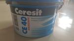 Затирка для швов Ceresit CE 40 фото