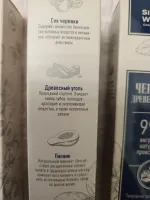 Зубная паста Siberian Wellness Черника и древесный уголь фото
