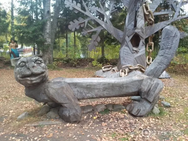 Сказочная тропа Лукоморье (Россия, Верхние Мандроги) фото