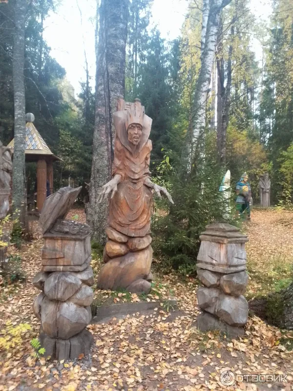 Сказочная тропа Лукоморье (Россия, Верхние Мандроги) фото