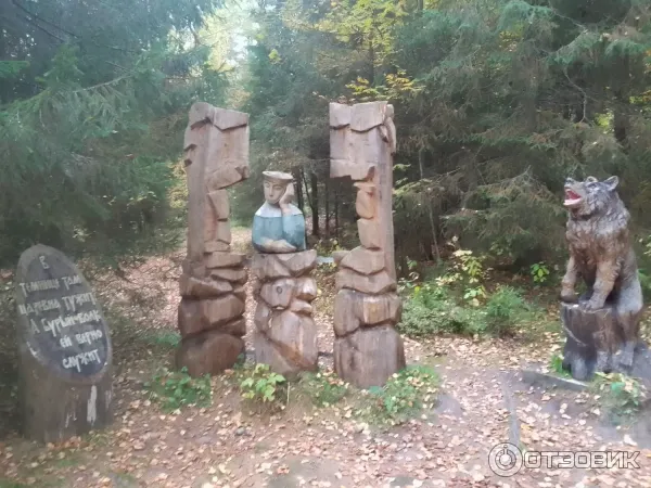 Сказочная тропа Лукоморье (Россия, Верхние Мандроги) фото