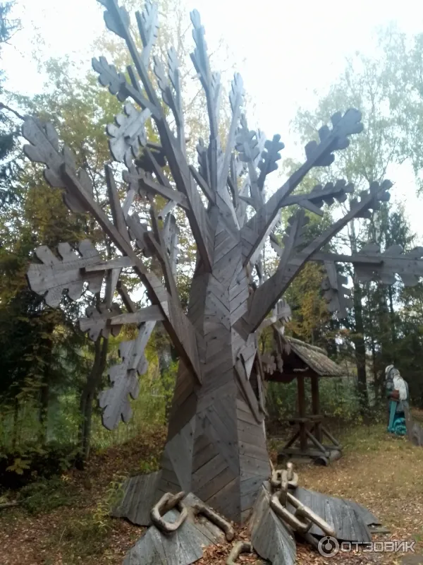 Сказочная тропа Лукоморье (Россия, Верхние Мандроги) фото