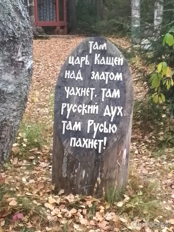 Сказочная тропа Лукоморье (Россия, Верхние Мандроги) фото