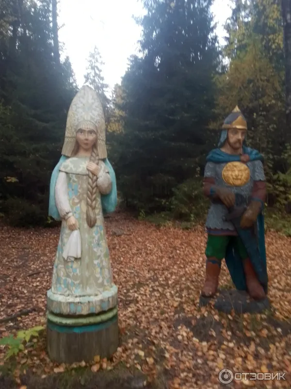 Сказочная тропа Лукоморье (Россия, Верхние Мандроги) фото