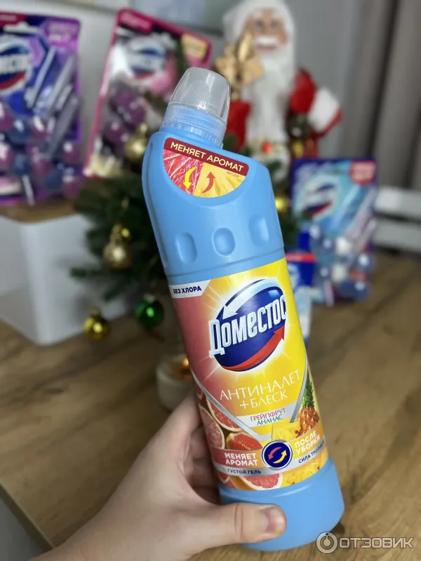 Средство чистящее Доместос сила тропиков Грейпфрут-ананас фото