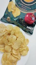 Чипсы Lay's "Рождественское яблоко в карамели" фото