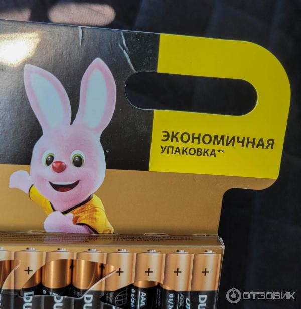 МИзинчиковые батарейки Duracell AAA Экономичная упаковка фото