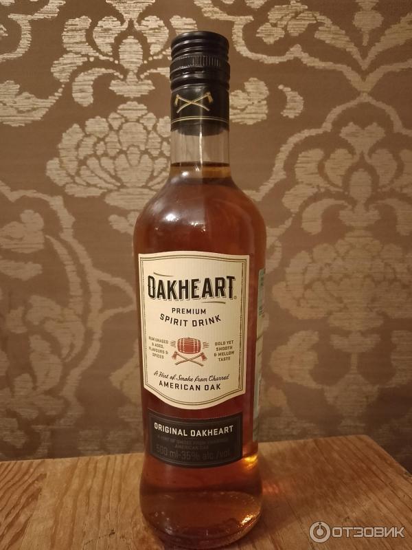 Алкогольный напиток Bacardi OakHeart (на основе рома) фото