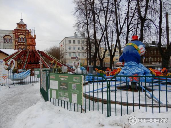 Городской сквер (Россия, Рыбинск) фото