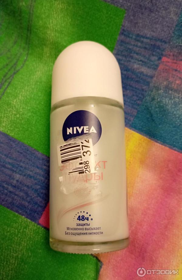 Шариковый дезодорант-антиперспирант Nivea Эффект пудры фото