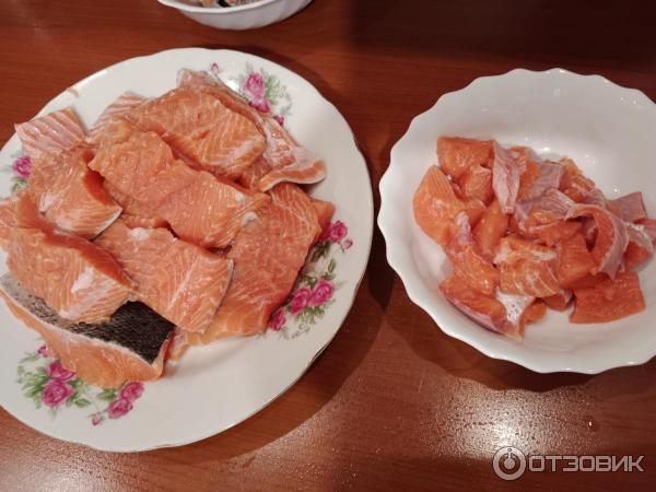 Отзыв о Форель охлажденная потрошеная Ашан с головой | И вновь еды "до ...