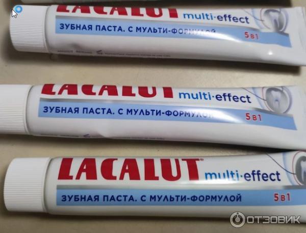 Зубная паста Lacalut Multi-Effect фото