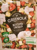 Замороженная овощная смесь Морозко Greenola 8 овощей фото
