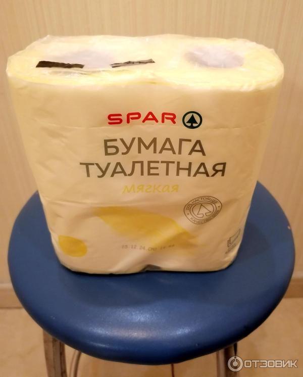 Туалетная бумага SPAR фото