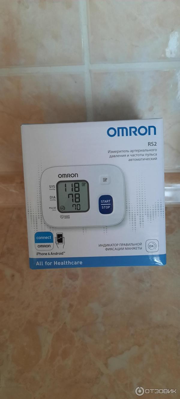 Отзыв о Тонометр на запястье Omron RS2 | Простой в использовании ...