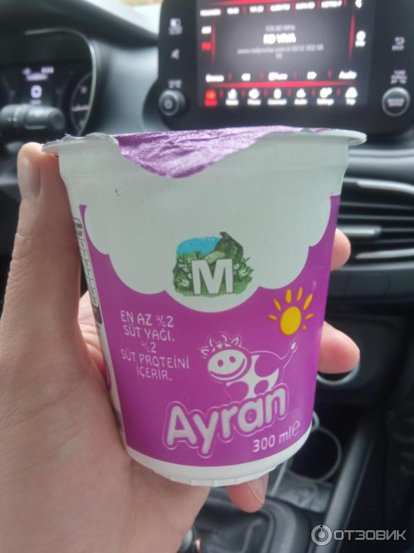 Турецкий айран Migros фото