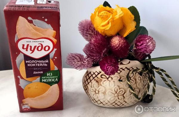 Отзыв о Молочный коктейль Чудо "Дыня" | Если любите вкус дыни, то ...