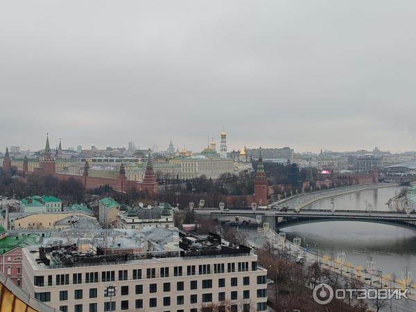 Смотровая площадка храма Христа Спасителя (Россия, Москва) фото