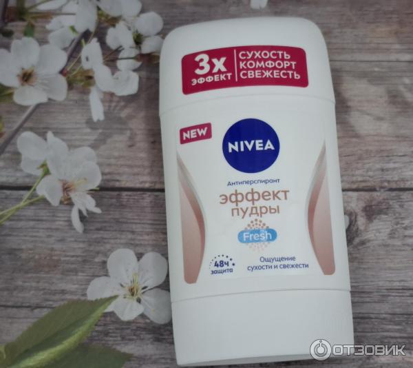 Твердый дезодорант-антиперспирант Nivea Эффект пудры fresh фото