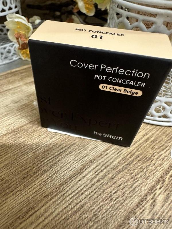 Консилер The Saem Cover Perfection Pot фото