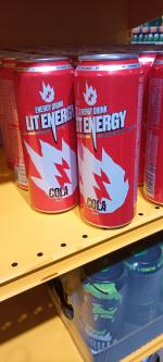 Энергетический напиток Lit Energy Cola фото