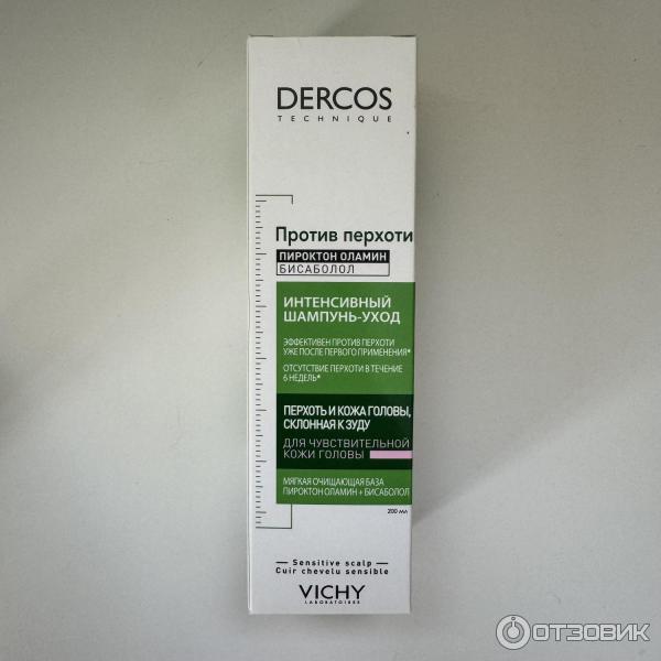 Шампунь Vichy Dercos от перхоти для чувствительной кожи головы