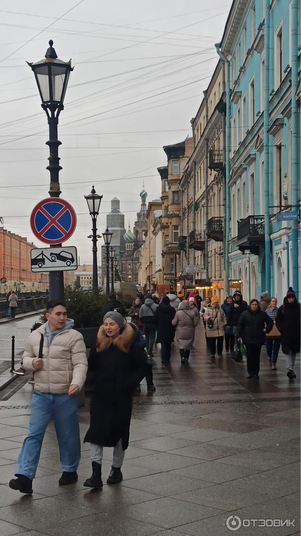 Экскурсия на Думскую башню (Россия, Санкт-Петербург) - Невский проспект (виды центра города на уровне глаз пешехода)