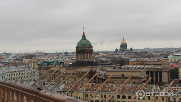 Экскурсия на Думскую башню (Россия, Санкт-Петербург) - смотровая площадка (виды центра города) - Казанский собор и не только