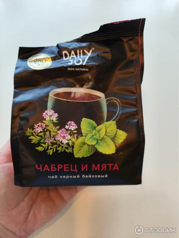 Отзыв о Чай МиксТрейд "Daily Joy" черный с чабрецом и мятой | Вкусный и ...