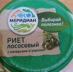 Риет из лосося с каперсами и укропом Меридиан-Эко фото
