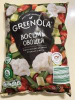 Замороженная овощная смесь Морозко Greenola 8 овощей фото