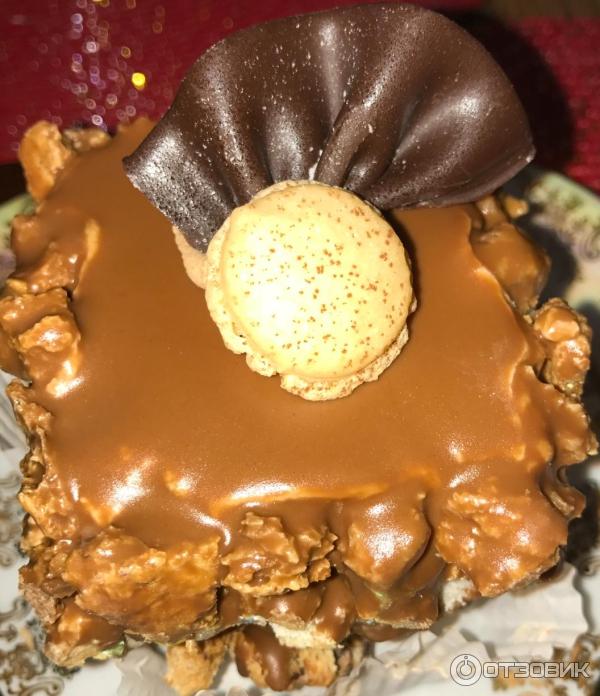 Отзыв о Пирожное Безе с орехами в молочном шоколаде "Азбука вкуса ...