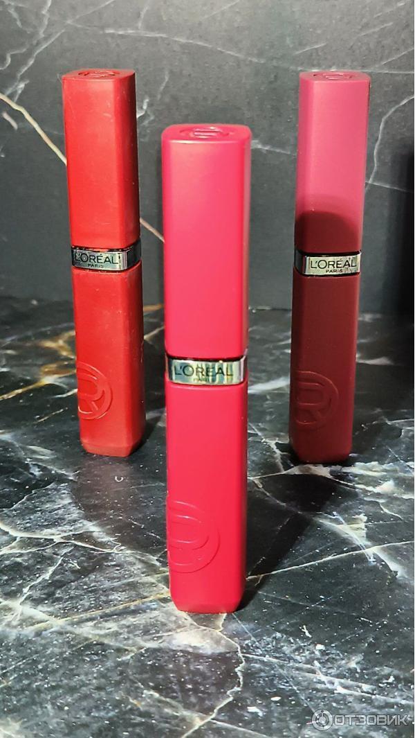 Отзыв о Жидкая матовая помада L'Oreal Paris Infaillible | Моя любовь ...