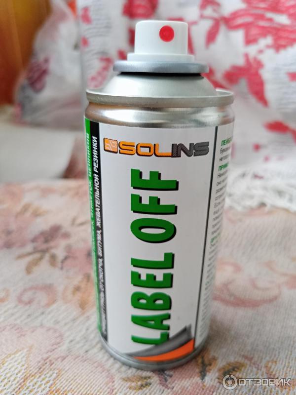 Отзыв о Чистящее средство Label off Solins для удаления наклеек ...