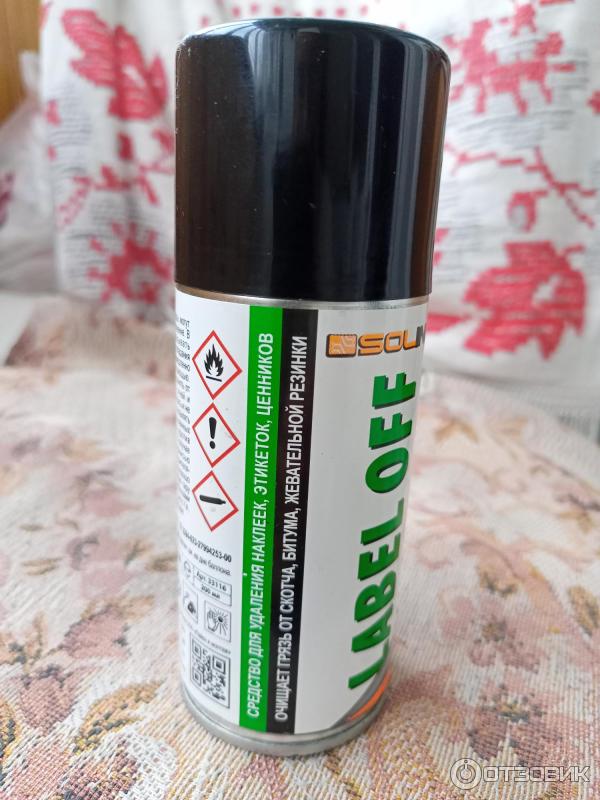 Отзыв о Чистящее средство Label off Solins для удаления наклеек ...