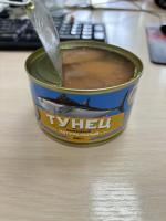 Консервы рыбные "Знак качества" Тунец натуральный фото