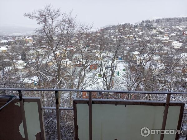 Вид с балкона номера