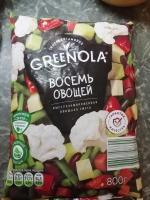 Замороженная овощная смесь Морозко Greenola 8 овощей фото