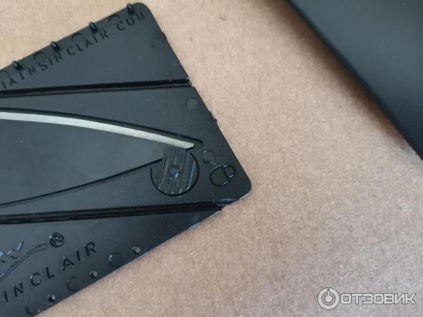 Отзыв о Складной нож CardSharp | Всегда в кошельке.
