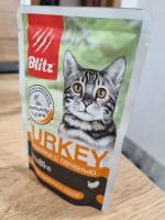 Корм Blitz Adult Cat с мясом индейки фото