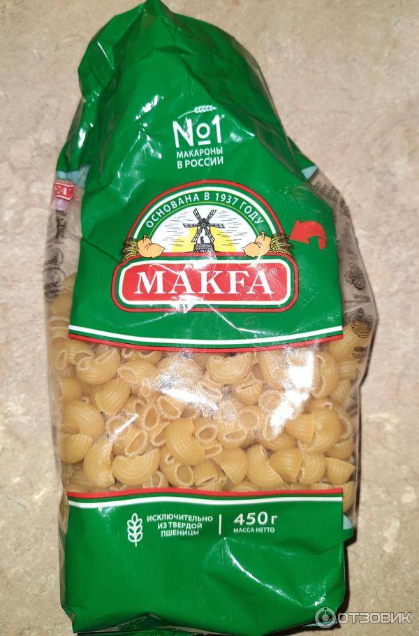 Макароны Makfa Улитки фото