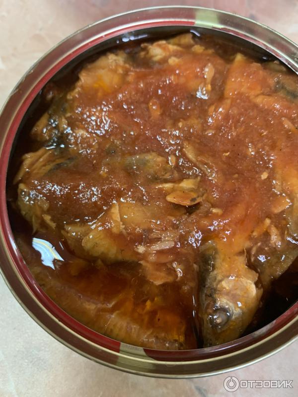 Килька Вкусные Консервы обжаренная в томатном соусе фото
