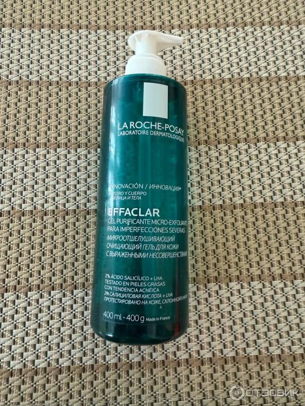 Микроотшелушивающий очищающий гель La Roche-Posay Effaclar фото